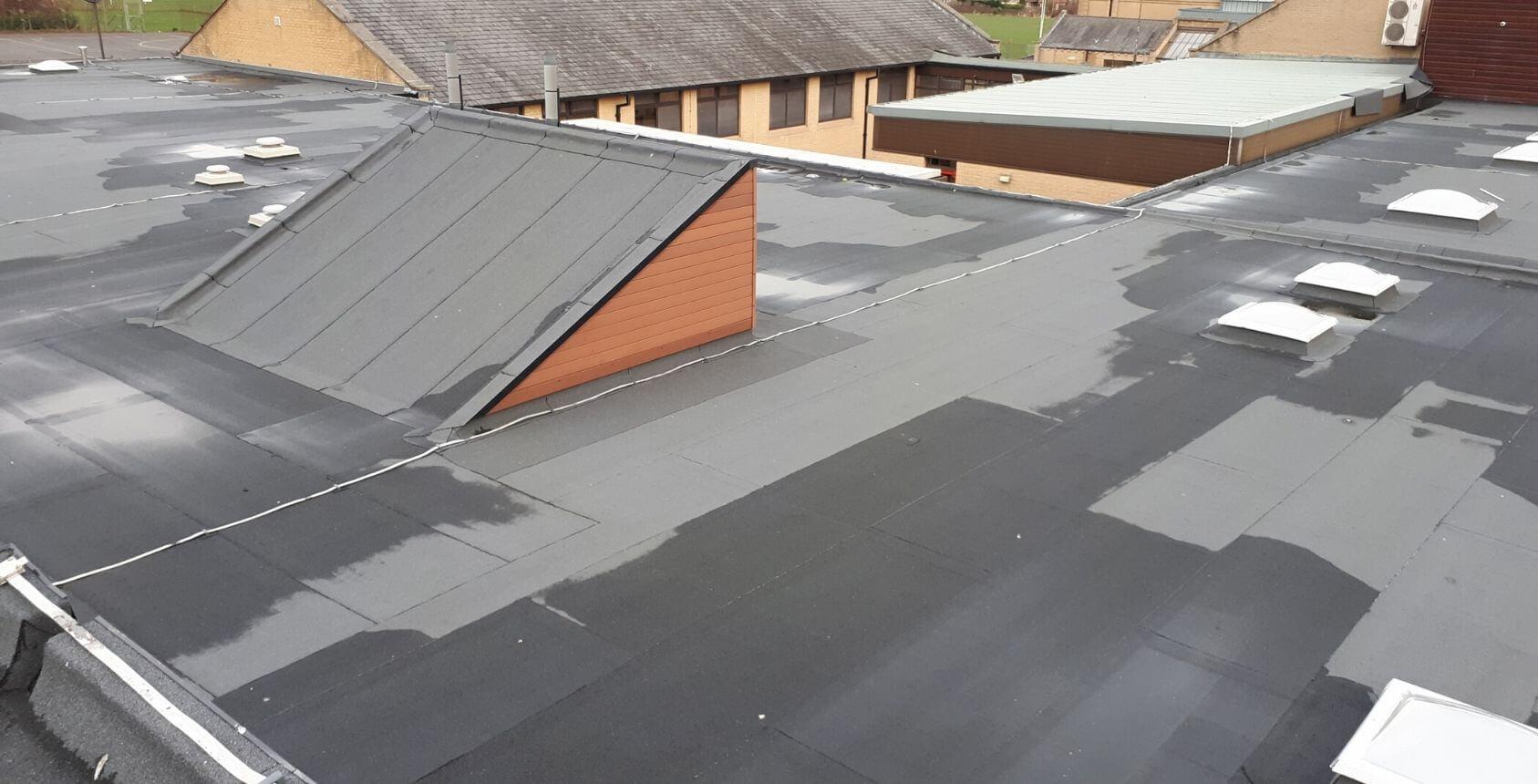 Brighouse High School Roof Brighouse High School Roof
