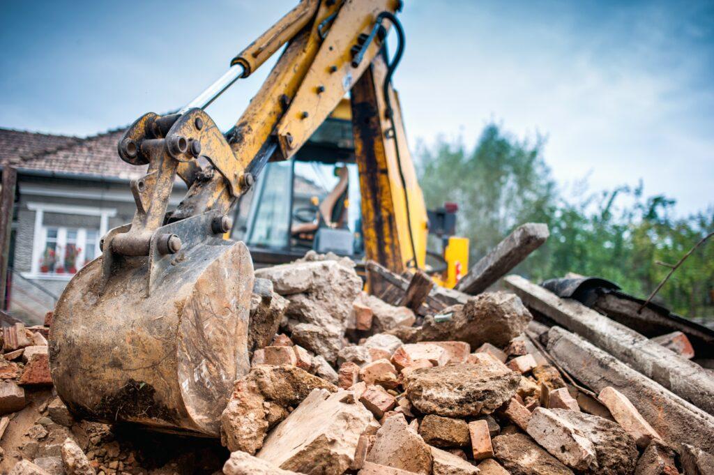 Demolition site