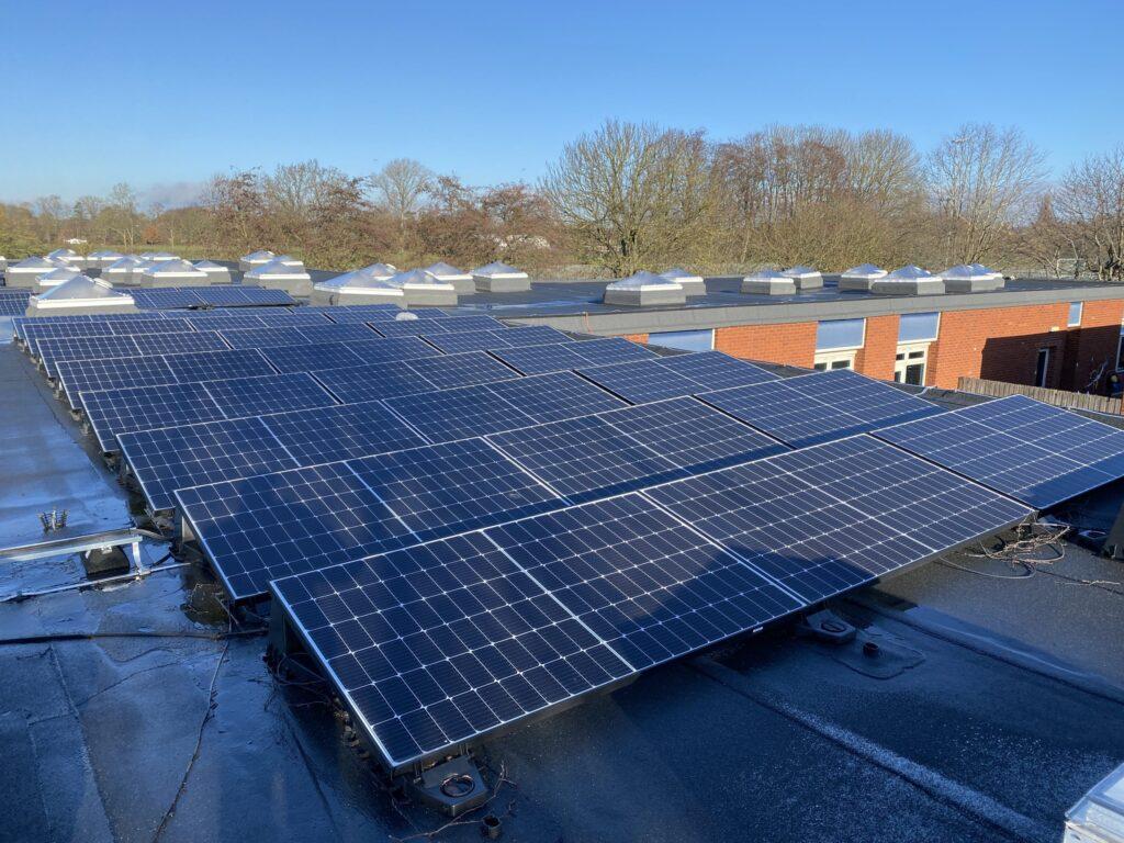 Stanton Vale Special School – Roof Refurbishment & Solar Installation